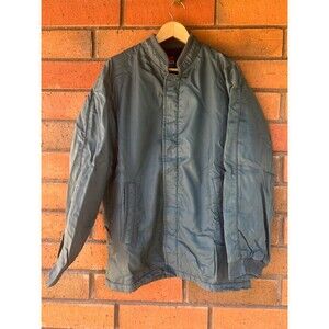 Vintage Sears Blue Polyester With Fleece‎ Men’s Store L Zip 40 Reg 1950s 1960s